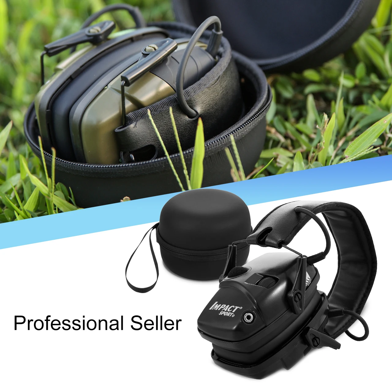 

Tactical Shooting Electronic Earmuffs Hunting Headphones Noise Reduction Hearing Protection Ear Protection Outdoor Activities