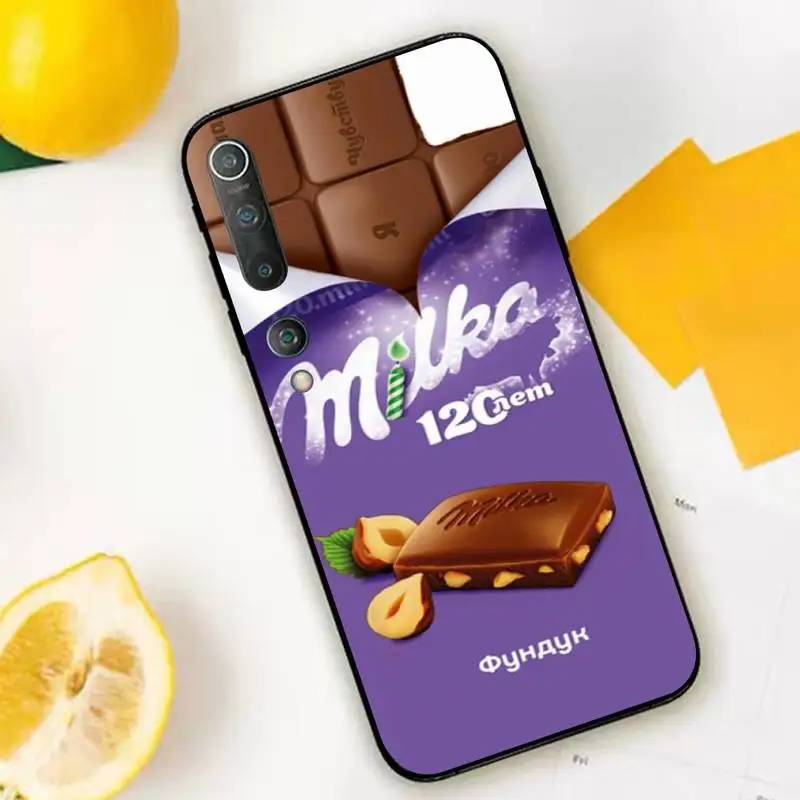 MaiYaCa Popolar шоколад Милка коробка чехол для телефона Xiaomi mi 8 9 10 lite pro 9SE 5 6 X max 2 3 mix2s F1 -