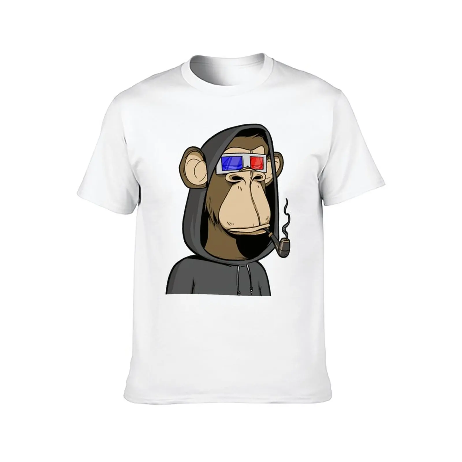 Honorary Bored Ape Yacht Club #5 Vintage T Shirt Man NFT Awesome Shirts O Neck Tops Premium Birthday Gift Tees |