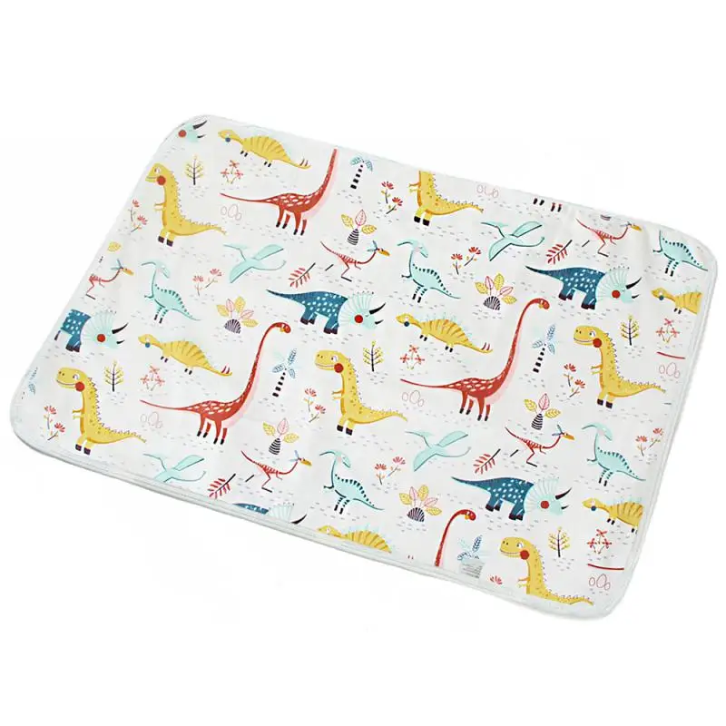 50*70 см детский коврик для пеленок портативный складной моющийся