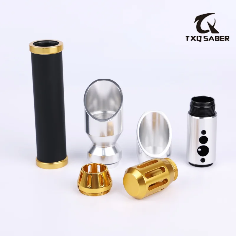 

TXQSABER Lightsaber Parts for Light Saber Metal Empty Hilt DIY Accessories Custom Toys Children Halloween Cosplay-X-lotus r