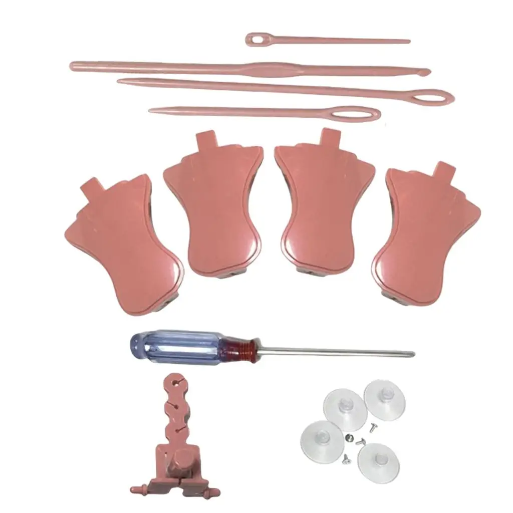 

Professional Scarf Knitting Machine Weaving Loom Accessories Kit Yarn Needle Crochet Hook Set
