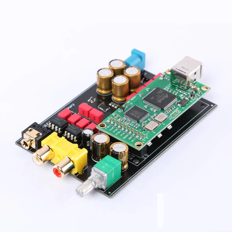 Звуковая карта Nvarcher ES9038 USB декодер ЦАП DSD совместимая с alanero XMOS + CPLD | Электроника