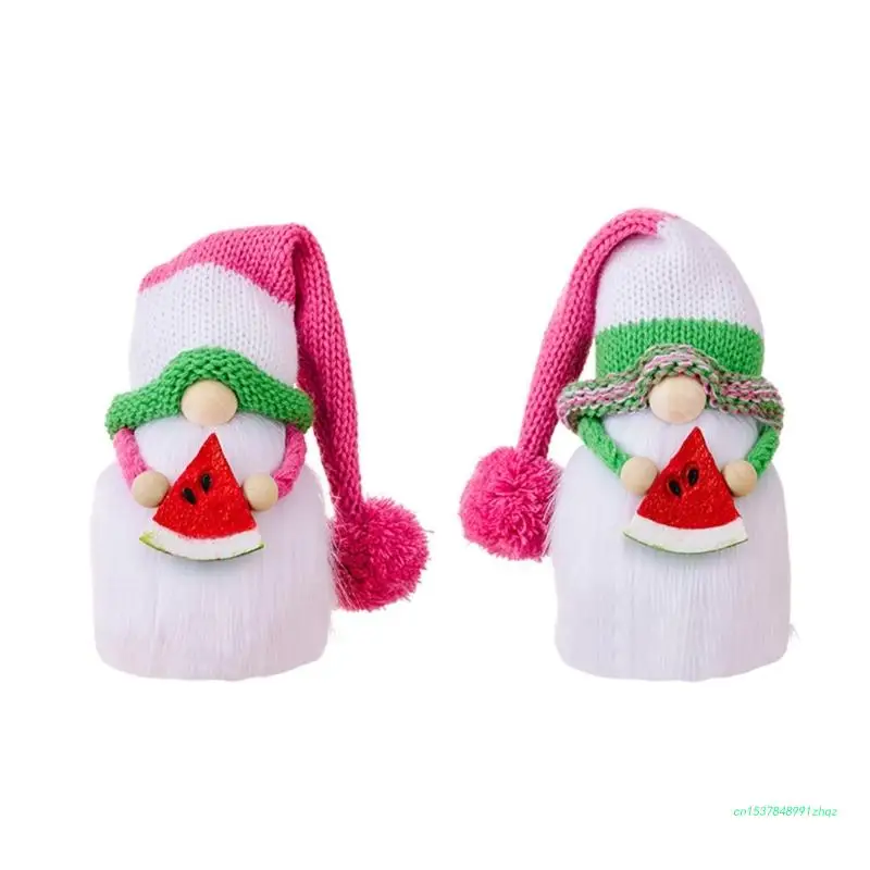 

Летняя коллекция подноса в виде гнома, арбуза, декоративные поделки, многоярусный поднос