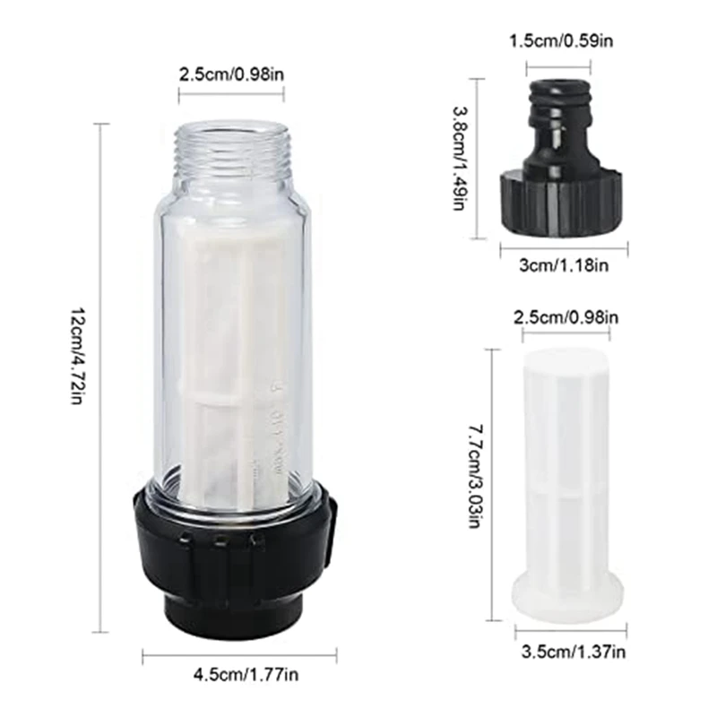 Садовый шланг с фильтром для воды набор фильтров предварительной фильтрации 3/4