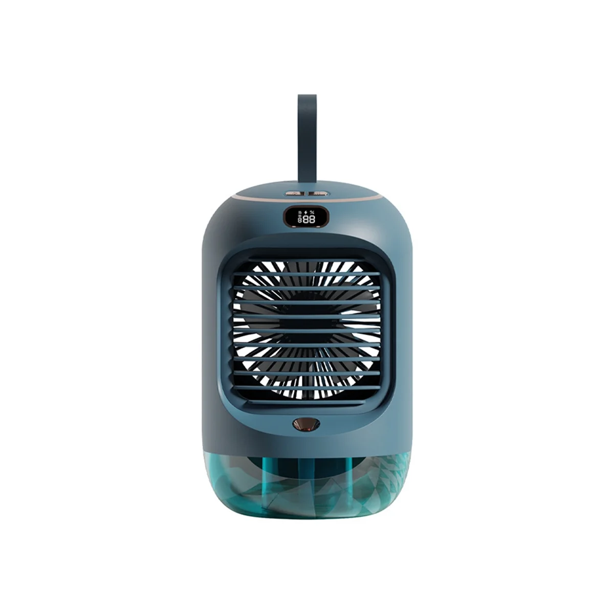

Cold Water Machine Rotating Humidification Cold Fan Green