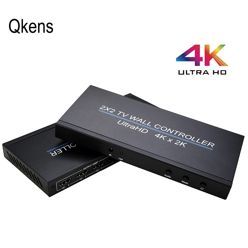

4K 60 Гц 2x 2 настенный ТВ контроллер 4 экрана комбинированный процессор 2x1 3x1 1 1x3 1x2 4x1 1x4 HDMI-совместимый видеоприбор для PS4 ПК