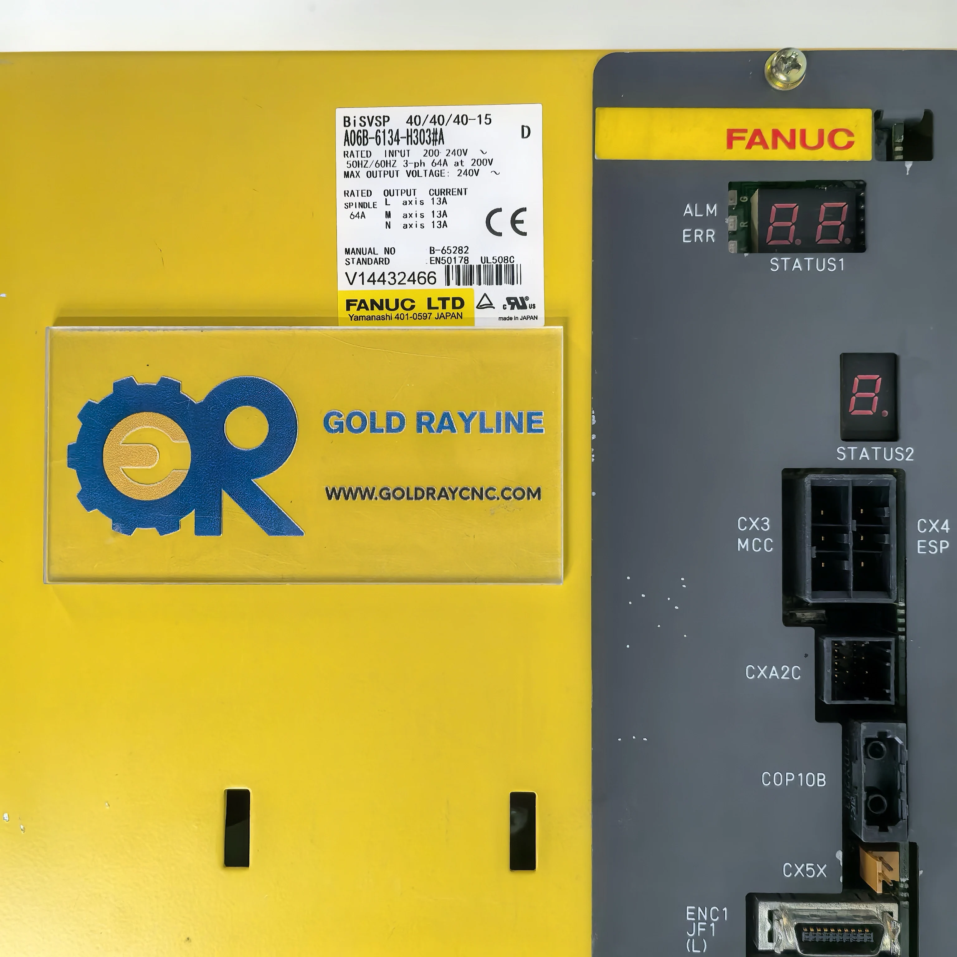 Fanuc A06B-6134-H303 # Сервоусилитель проверен, исправен, в наличии. (art.: 3920d95eb004d) - 3920d95eb004d