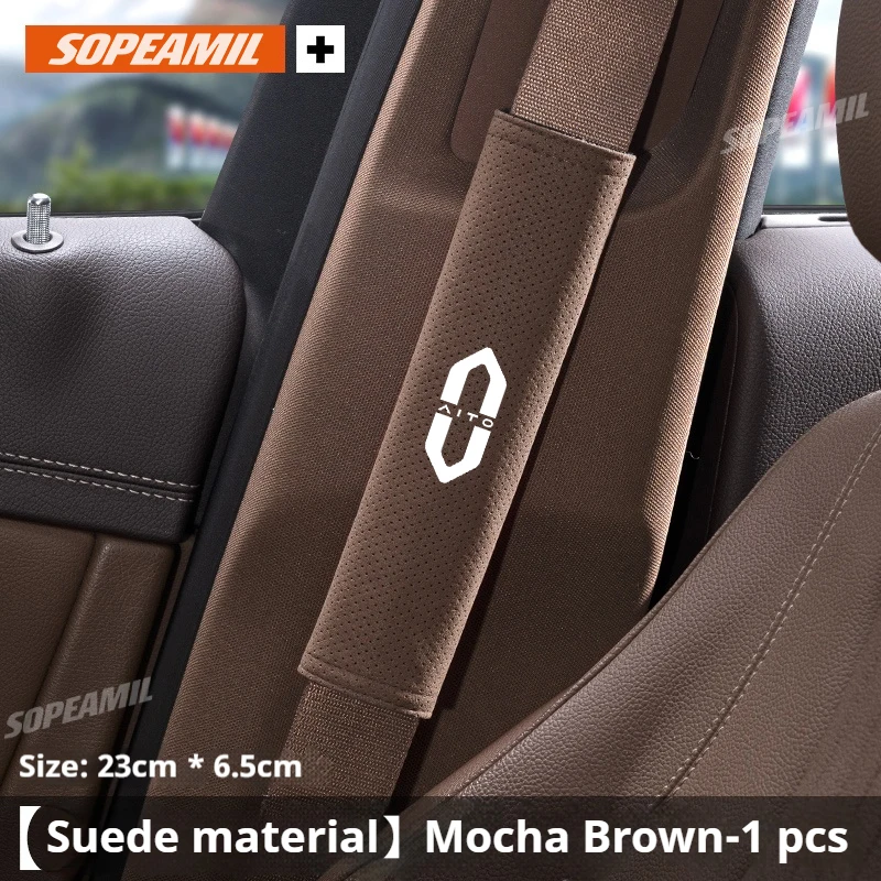 

Для AITO M5 M7 M8 M9 автомобильный ремень безопасности наплечная накладка замшевый ремень безопасности плечевой протектор ремень крышка авто аксессуары для интерьера