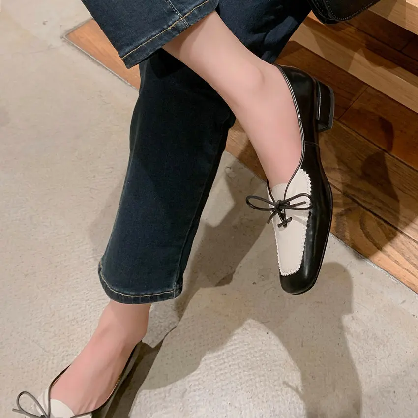 QUTAA/Коллекция 2023 года Сезон весна-лето Женские туфли-лодочки Модные элегантные