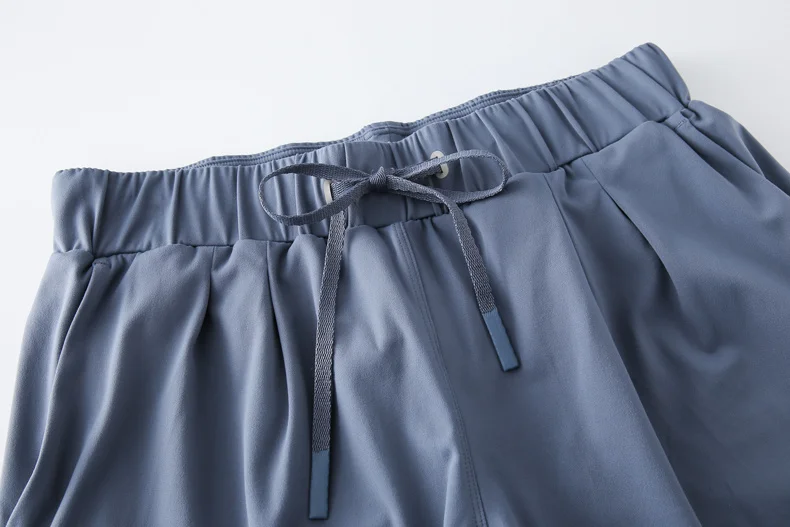 Lulu Loose Fit DrawstringYoga Sport Shorts With Side Pockets Gym Wear Fitness Running Shorts Stretch Workout Pants for Women