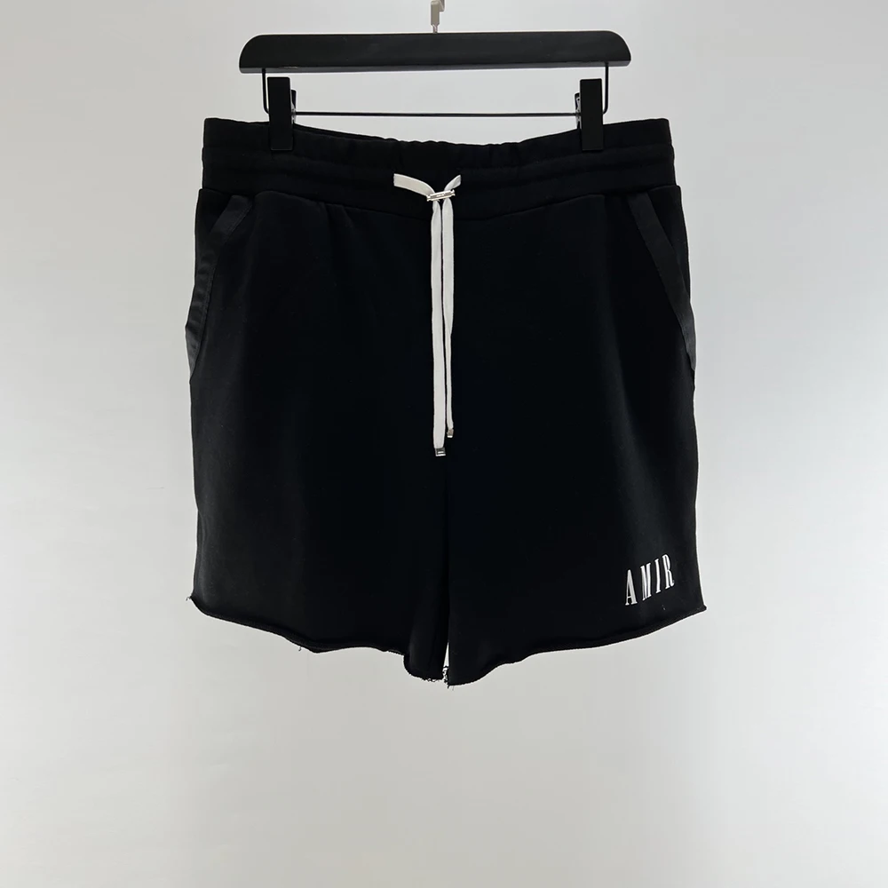 

Best Quality AMR 2022 Summer Shorts Men's Trendy Brand Letter Print Sweatshorts Hip hop Streetwear Drawstring Shorts