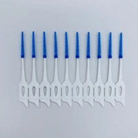 silicone interdental brush 20 pcs a box of silicone interdental brush interdental brush cleaning oral care interdental brush