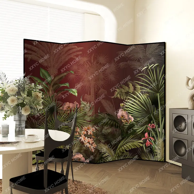 Цветочные складные подземные зоны экраны дверь вход в гостиную блокировка