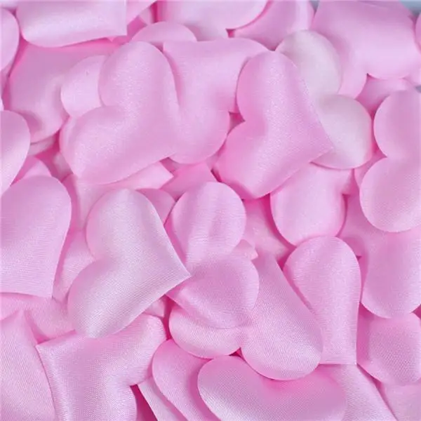 

100pcs/bag Heart Shape Petals Wedding Valentines Day Throwing Table Decoration birthday decorations