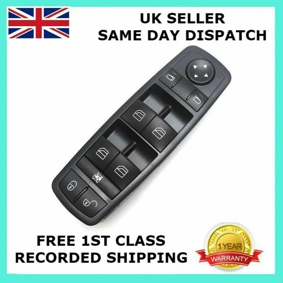 

FRONT WINDOW SWITCH FOR 05-11 MERCEDES BENZ A150 A160 A170 A180 A200 A1698206610