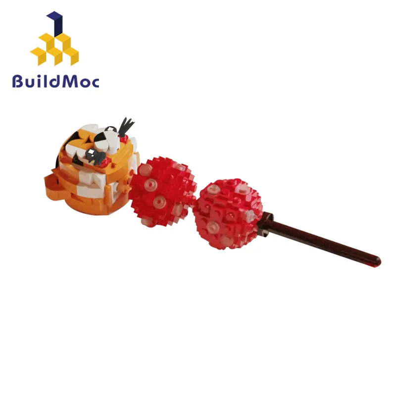 

MOC Zodiac Rock Sugar Tiger Sugar-Coated Haws Building Blocks Set Assemble Children's Hand-Held Toys For Kid Birthday Xmas Gifts
