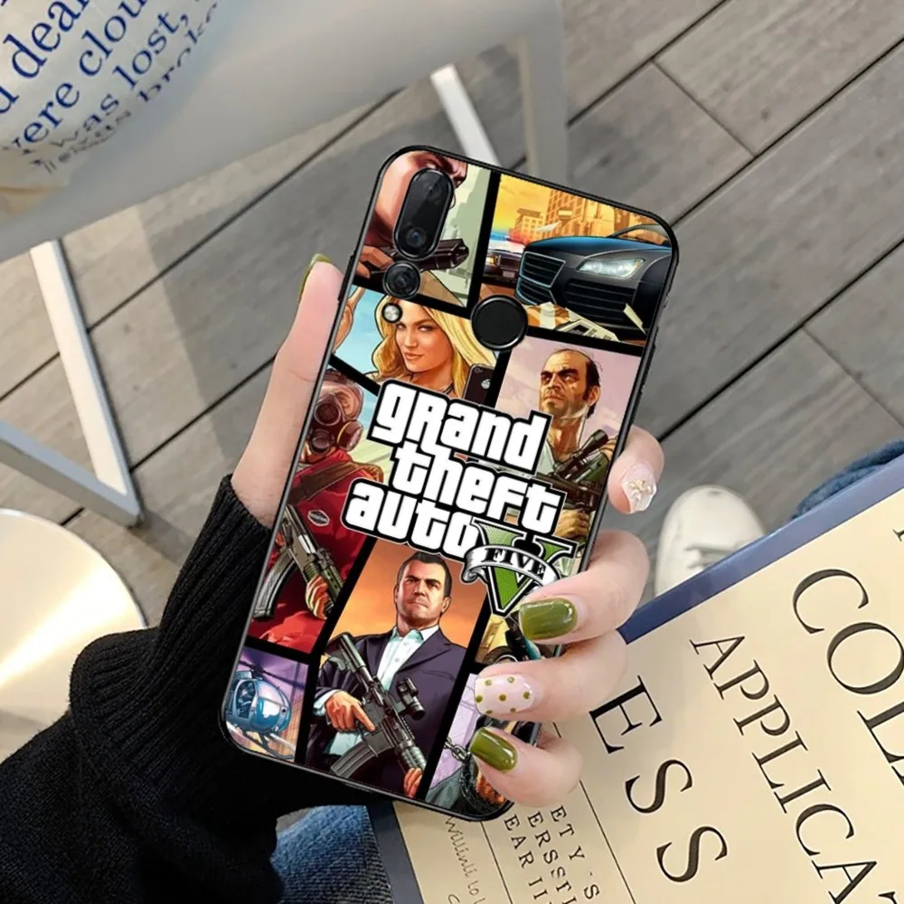 Чехол для телефона G-GTA 6 G-Grand Theft A-Auto Huawei Y9 7 5 Prime Enjoy 7s 8 Plus 7a 9e 9plus 8E Lite Psmart Shell