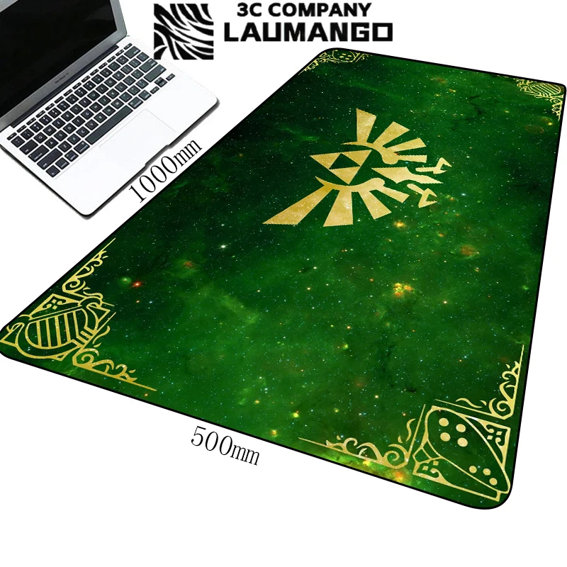 

Gaming Keyboard Pad Zelda Large Mouse Pads Table Computer Accessories Desk Protector Laptop Gamer Non-slip Mat Mousepad Xxl Mats