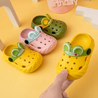 kids slippers for girls cute baby toddler home slippers for children shoes outdoor non slip baotou sandals boys beach shoes soft