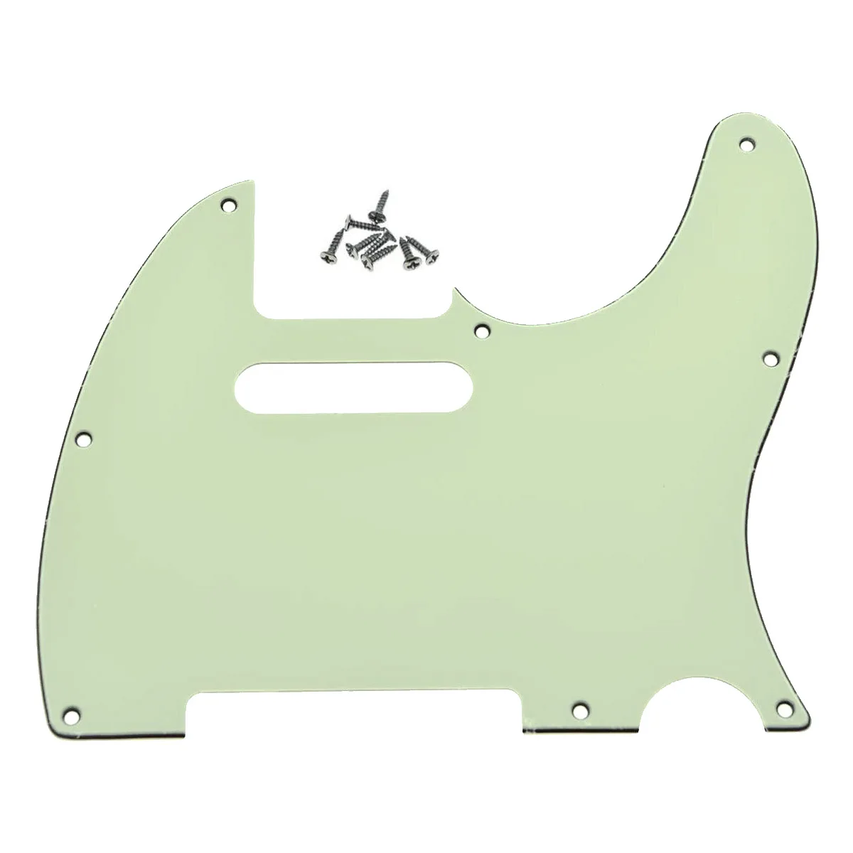 

KAISH Guitar Pickguard Scratch Plate Mint Green 3 Ply Fits TL