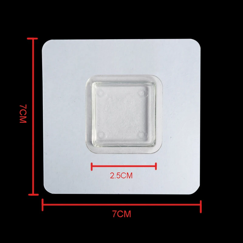 

Прозрачный универсальный крючок TAANY из ПВХ