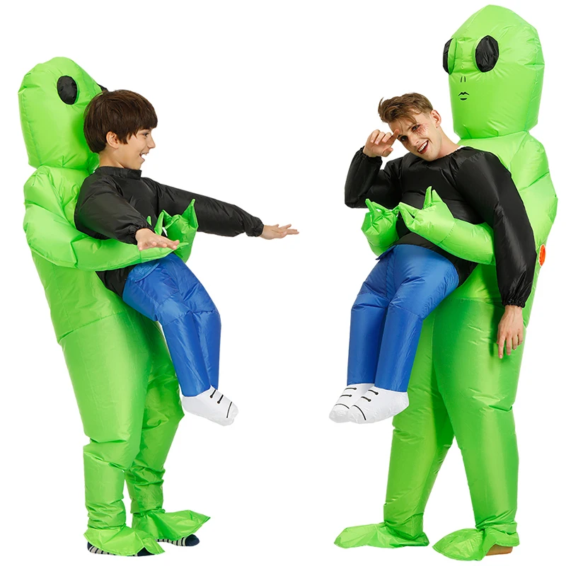 Dinosaur Inflatable Costume Alien Costumes Adult Kids Fancy Dress Pig Inflatable Suit Halloween Costumes Anime Cosplay Party images - 6
