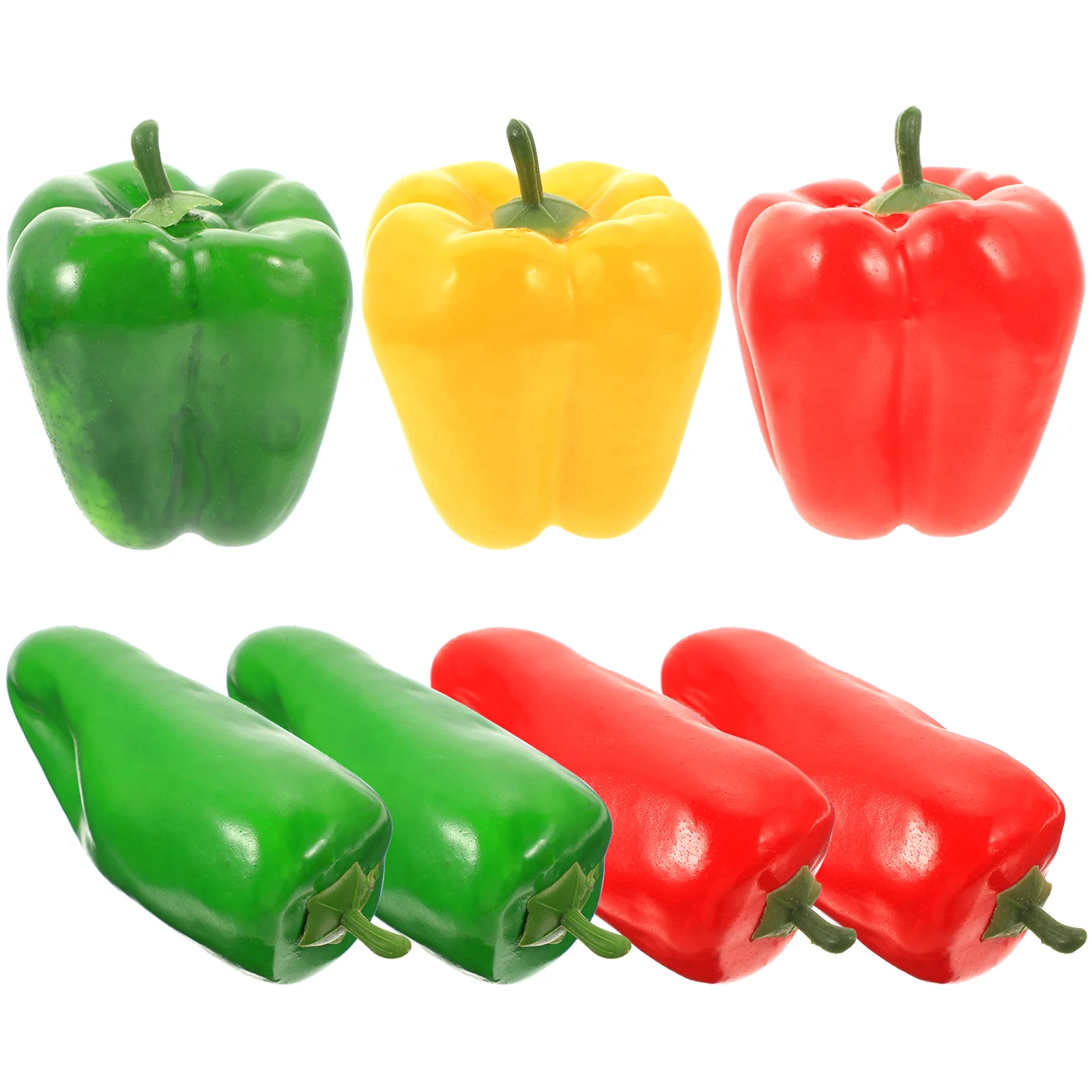 

Fake Pepper Peppers Vegetable Artificial Simulation Fruit Faux Chili Foodfalse Decorvegetables Ornament Mixed Kitchen Model