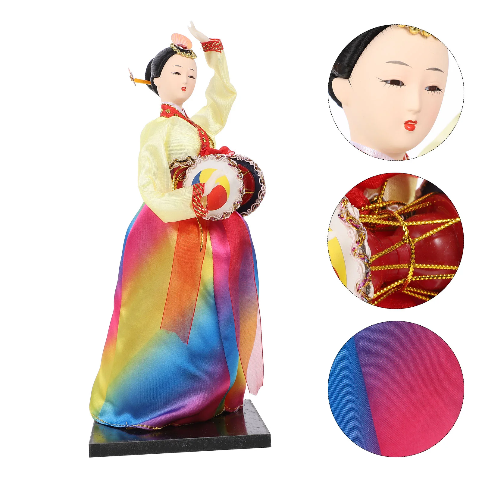 

Korean Hanbok Doll Decoration Collectible Korean Traditional Hanbok Doll Figure