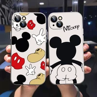 fashion cartoon mickey mouse us phone case for iphone 11 12 13 pro 12 13 mini x xr xs max 6 6s 7 8 plus se 2020 cute funda cover