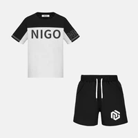 nigo childrens t shirt shorts casual suit nigo36882