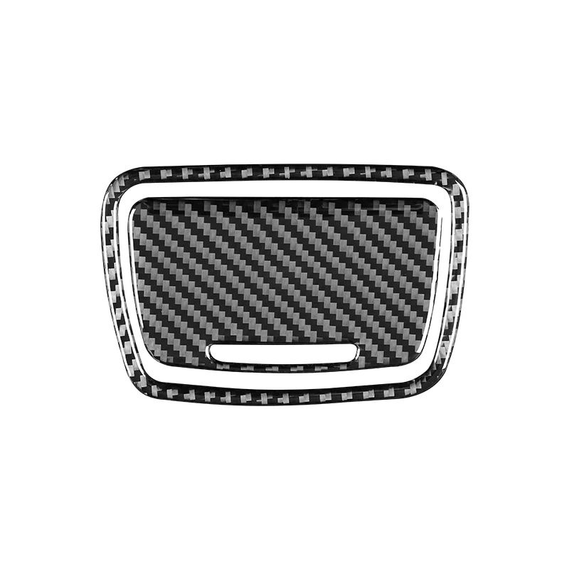 

Carbon Fiber Ashtray Panel Protective Cover Trim Stickers Interior Accessories for BMW- 5 Series F10 2011-2017