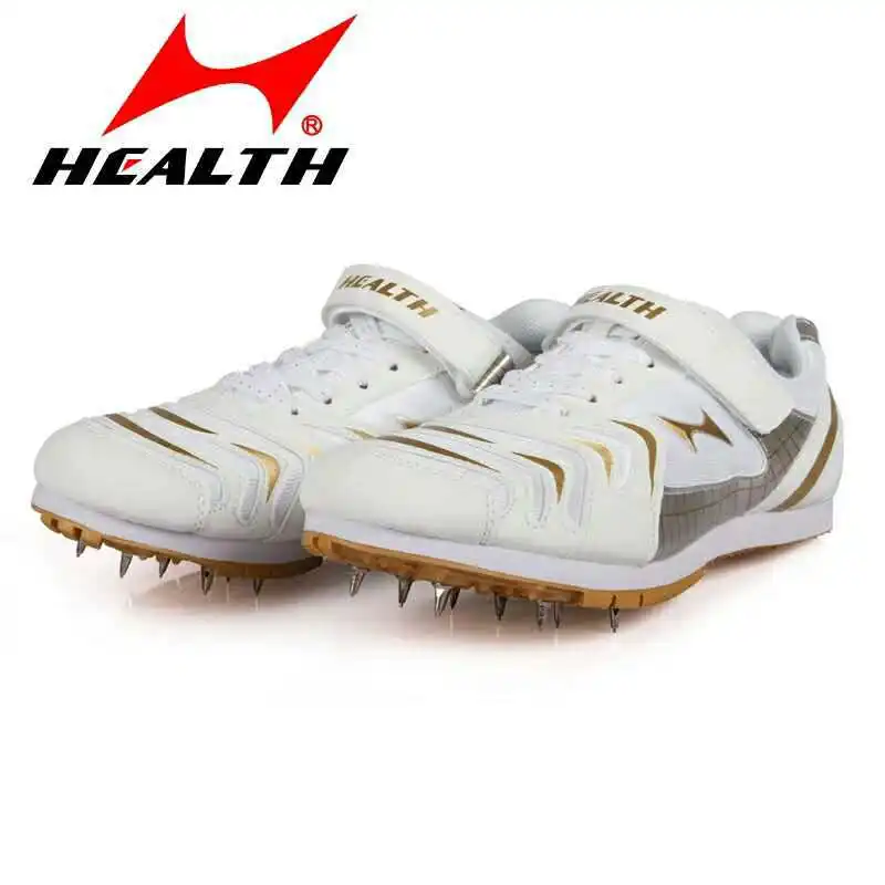 Men Women Track Field Training Sport Athletes Shoes LightWeight  Long Jump Sprint Spikes Tracking Nail Sneakers Plus Size 36-45