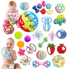 Детские шарики ручные сенсорные детские игрушки резиновые текстурированные мульти тактильные игрушки Детские тренировочные массажные мягкие шарики детские зубы