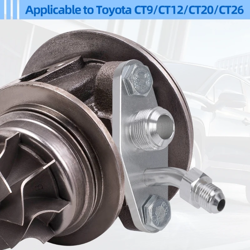 AN8 Turbos переходник обратного фланца для слива масла герметичный CT9/CT12/CT20/CT26 40GF