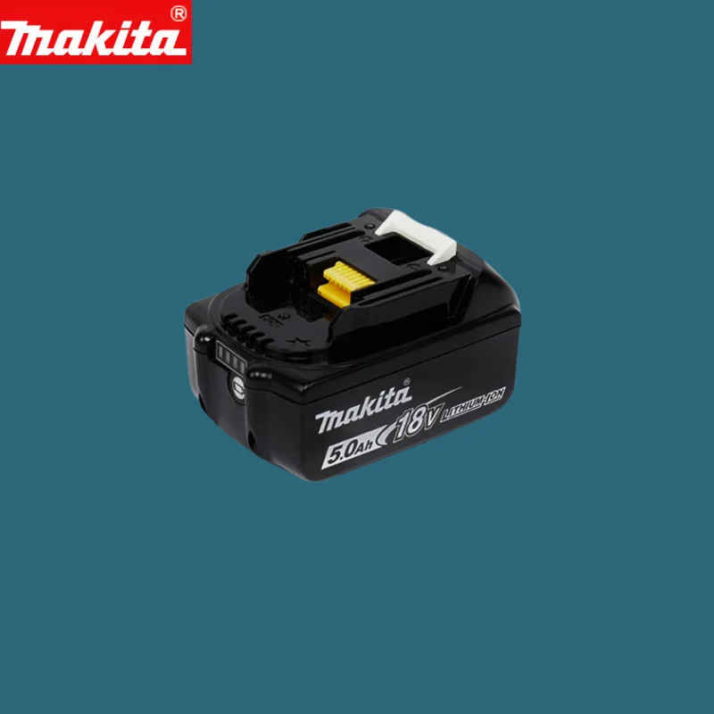 

100% Original 18V Makita 18V 3.04.05.0Ah Rechargeable Power Tools Battery with LED Li-ion Replacement LXT BL1860B BL1860 BL1850