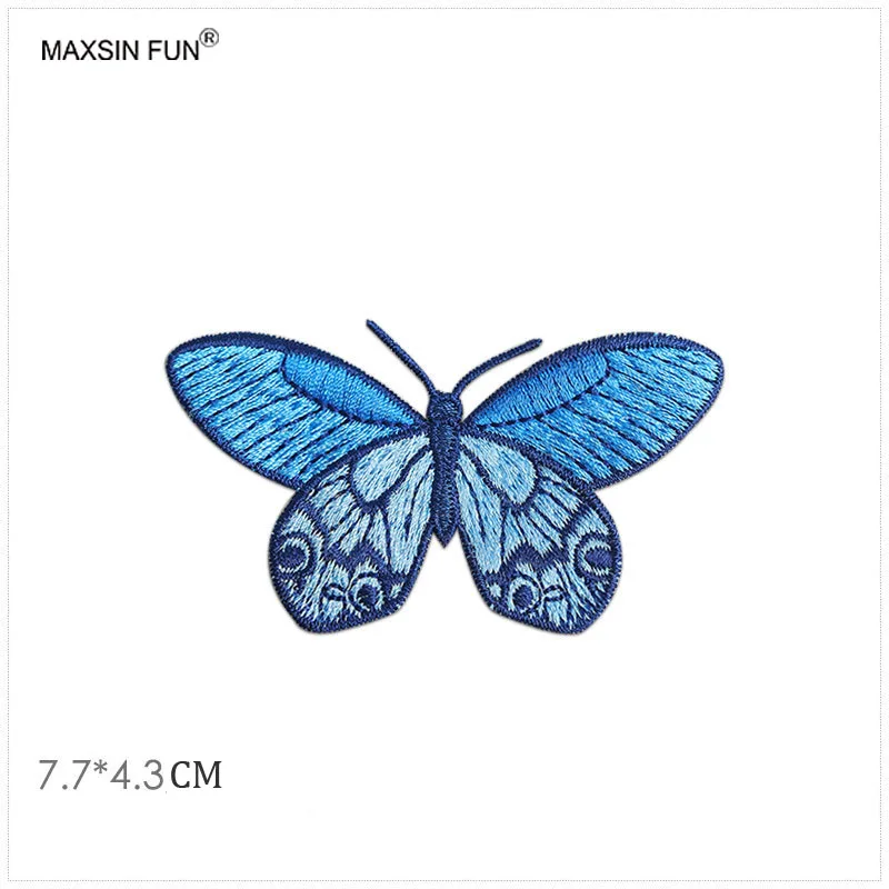 Нашивка с вышивкой бабочка MAXSIN FUN