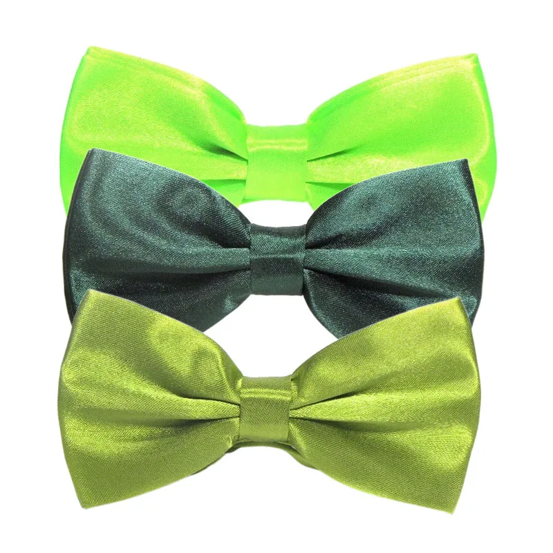 

Green Men Bow Tie Fashion Classic Plaid Neckwear Adjustable Mens Gifts Bow Tie for Wedding Ties Accessories