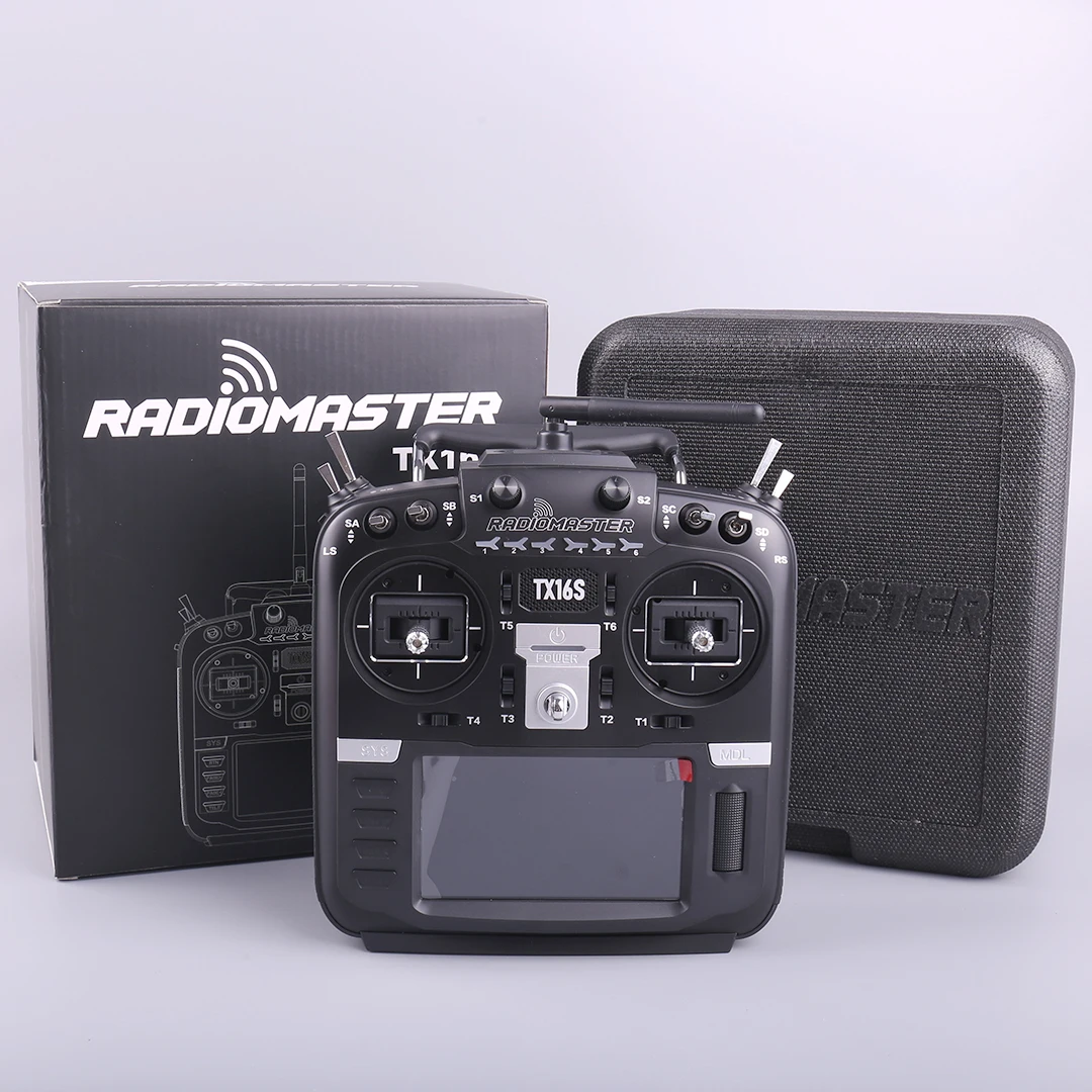 Фото Radiomaster TX16S MKII MK2 V4.0 Передатчик дистанционного управления Gimbal RC Самолет, совместимый с OPENTX и EDGETX №3