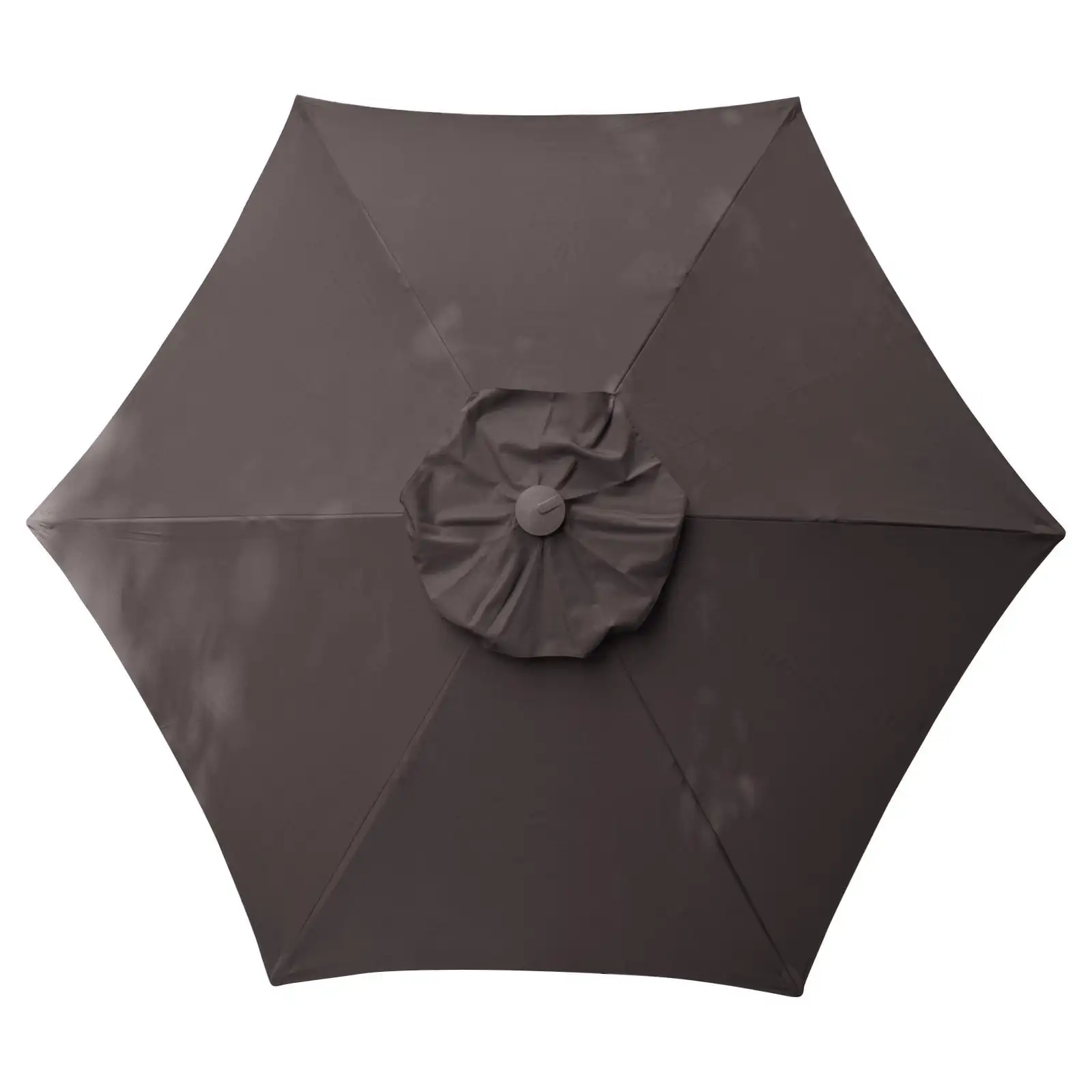 

8.5 ft. Aluminum Market Umbrella with Wind Resistant Doppler, Charcoal