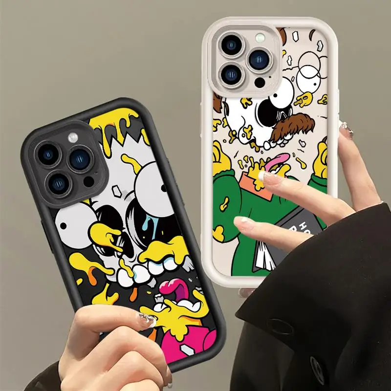 Силиконовый чехол для iPhone 11 14 12 13 15 Pro Max 13Mini