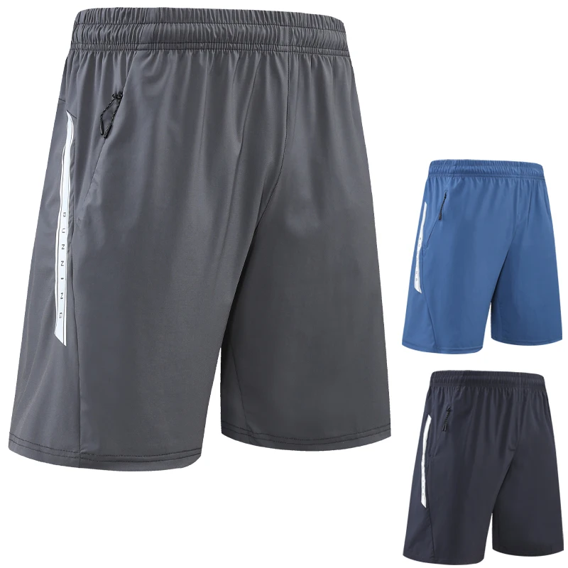 

Мужские спортивные быстросохнущие шорты для тренировок в тренажерном зале, мужские пляжные шорты для бега на открытом воздухе, тонкие шорт...