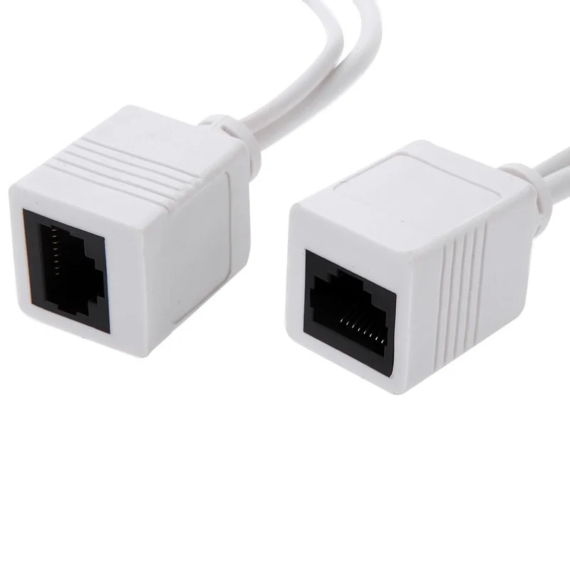 Кабель адаптер POE RJ45 инжектор Сплиттер Комплект экранированная лента пассивный