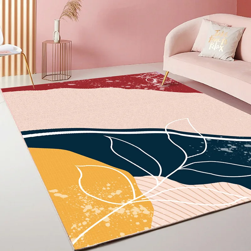 

Современные Геометрические коврики в скандинавском стиле с графическим рисунком, коврики для дверей, Нескользящие коврики, коврики, украше...