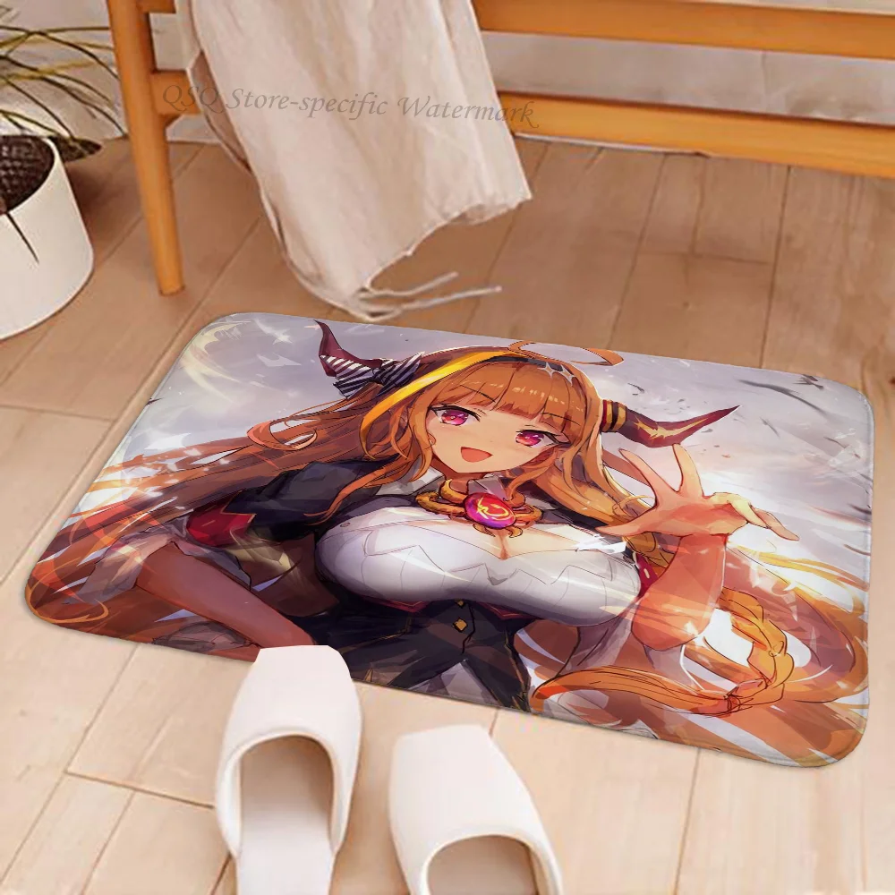 Аниме Kiryuu Koko Floor Mat - Противоскользящий Коврик Для Домашнего Декора Прямоугольный