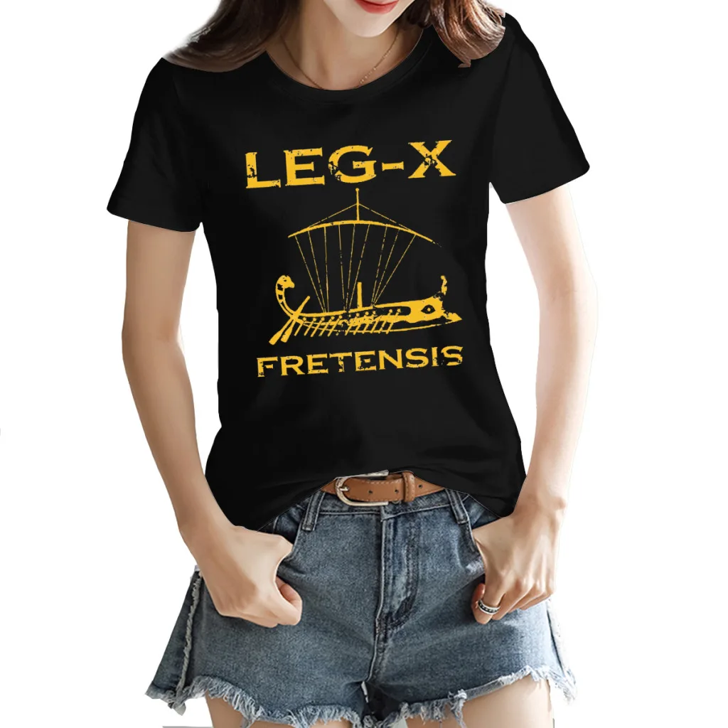 

Roman legion Spqr Women's T-shirt Creative Black Nerdy Tees Tops European Size