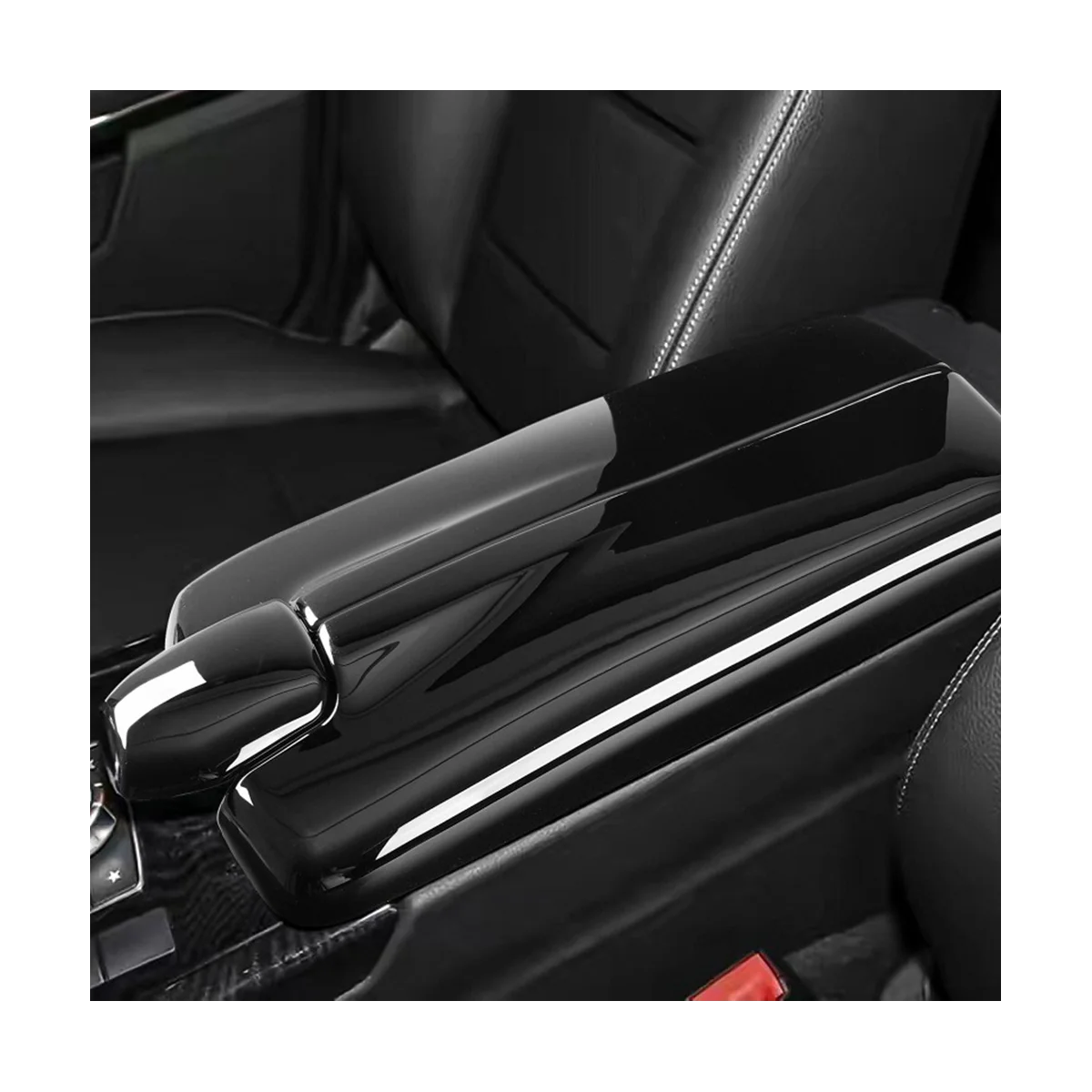 

Наклейки на панель подлокотника центральной консоли для Mercedes Benz CLS W218 Class 2012-2017 (черный)