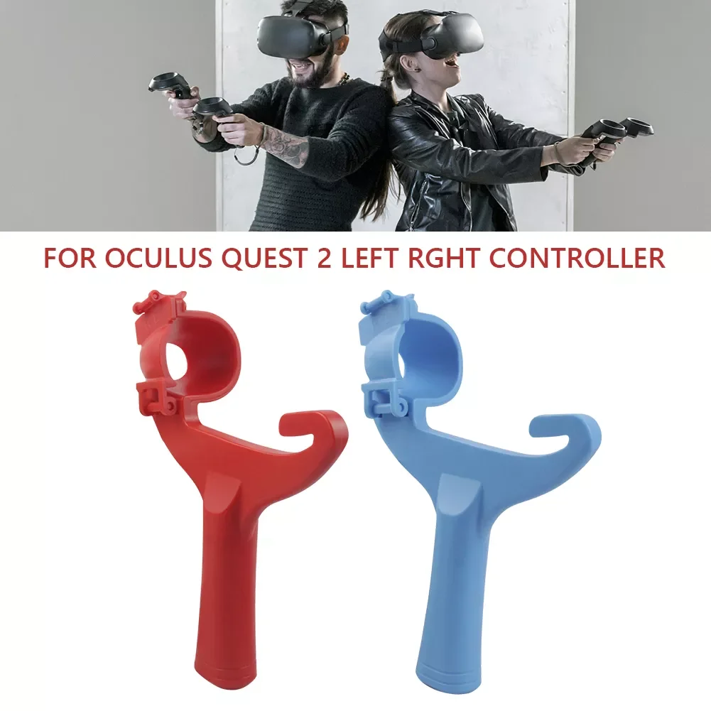 

2pcs Universal VR Smart Controller Paddle Handle Table Tennis Racket Grip Fit for Oculus Quest 2 Controllers VR Game Accessories