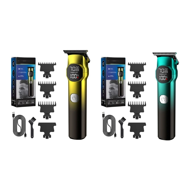 Профессиональные машинки для стрижки волос триммер бороды мужчин