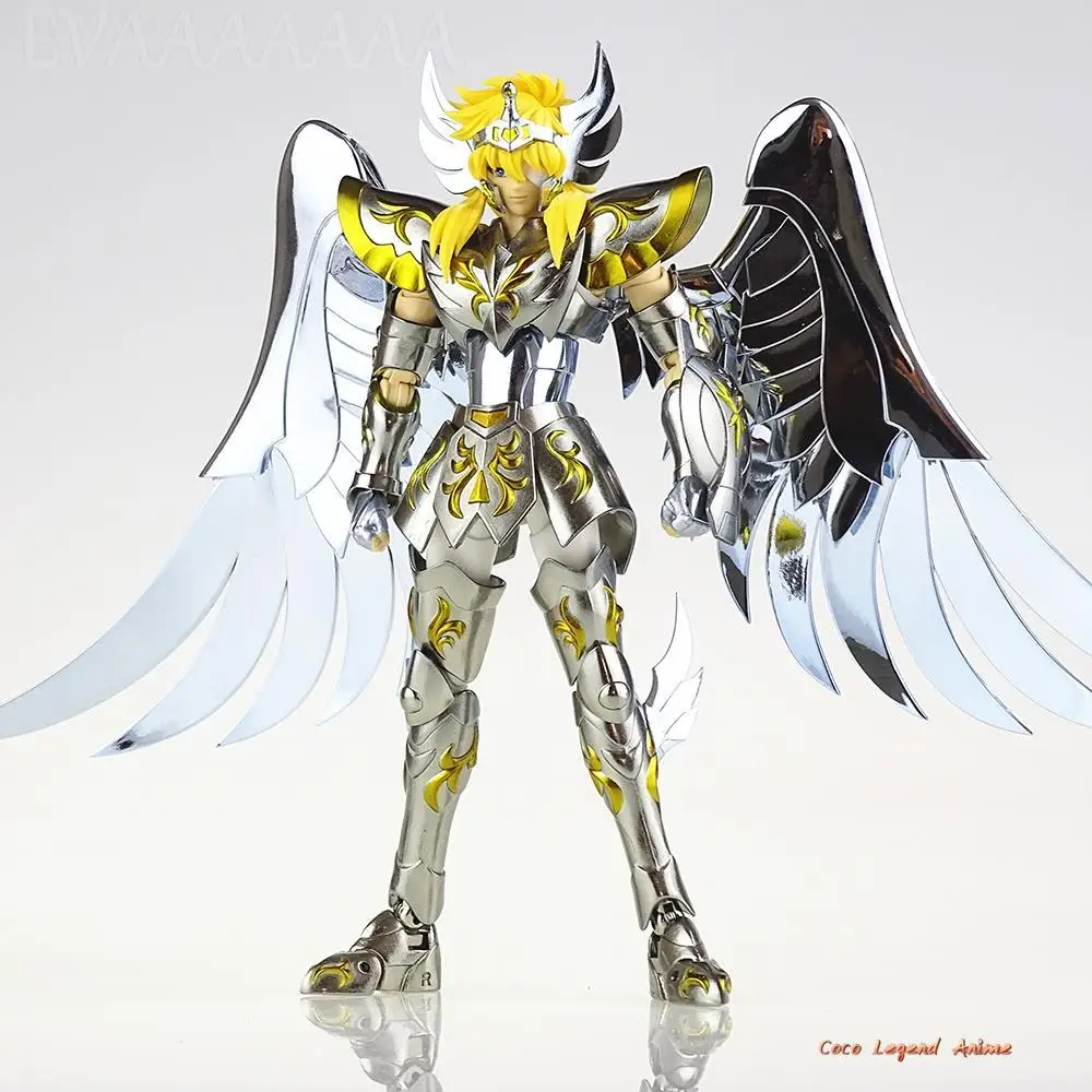 Фото В наличии: Модель ST Saint Seiya Myth Cloth EXM/EX Soul of God EX SOG Cygnus Hyoga V4, Бронзовый Святой, Металлический корпус, Рыцари Зодиака, игрушка №2